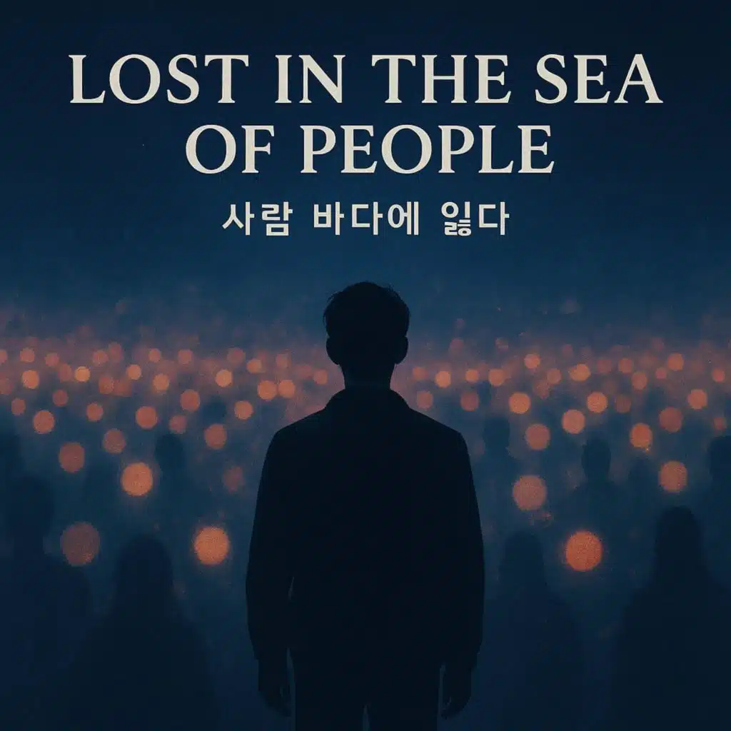 LOST IN THE SEA OF PEOPLE