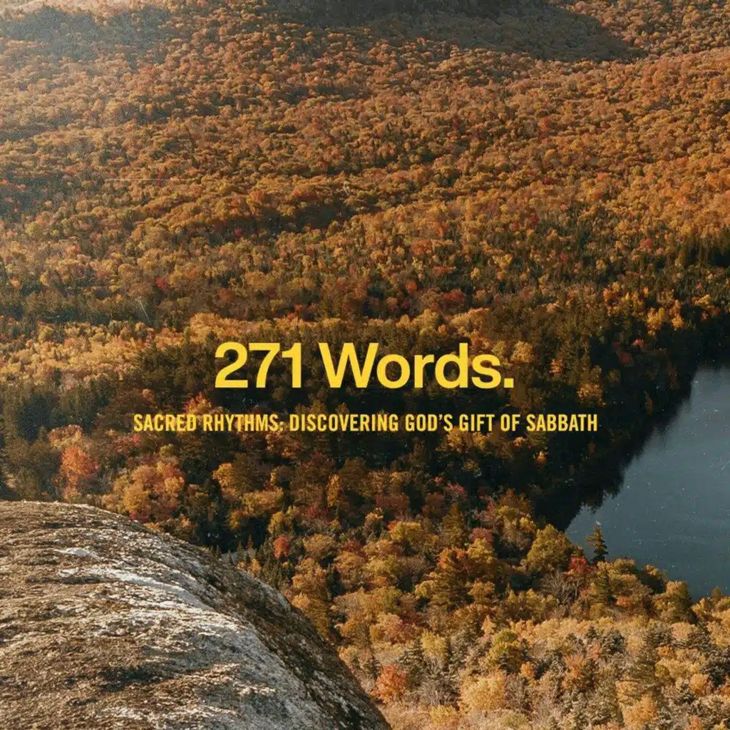 Sabbath Day Five - 271 Words.