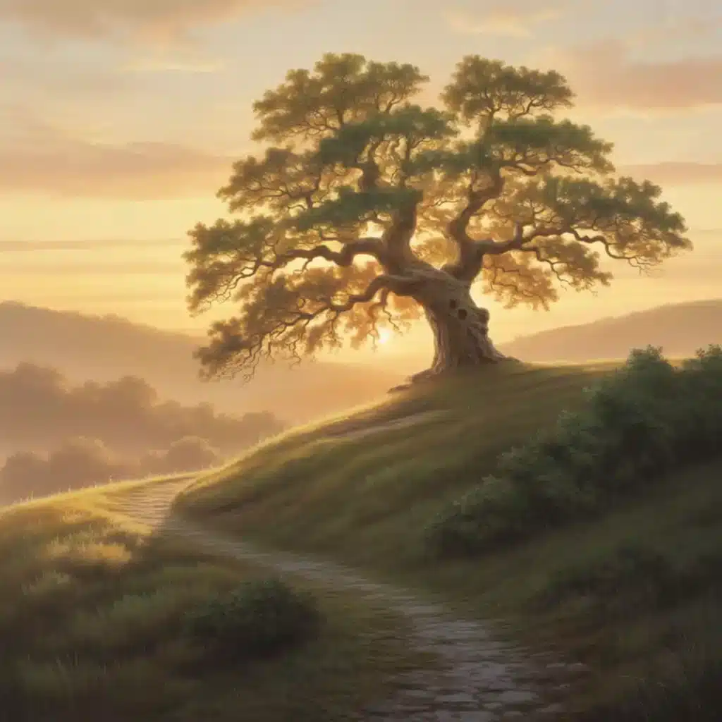 In the slanted meadow