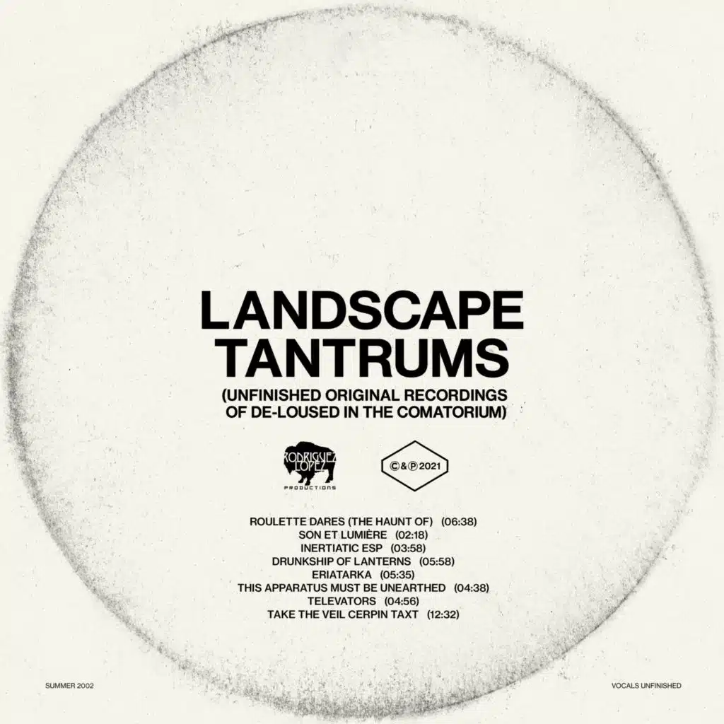 Landscape Tantrums (Unfinished Original Recordings of De-Loused in the Comatorium)