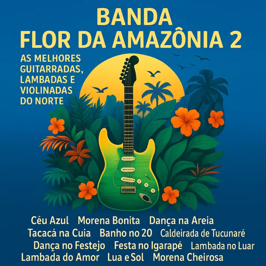 BANDA FLOR DA AMAZÔNIA 2- A MELHOR MÚSICA DO NORTE