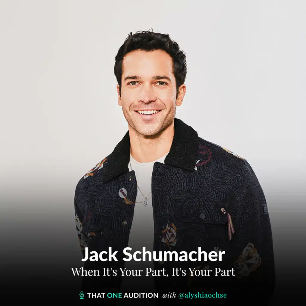 JACK SCHUMACHER: When It's Your Part, It's Your Part
