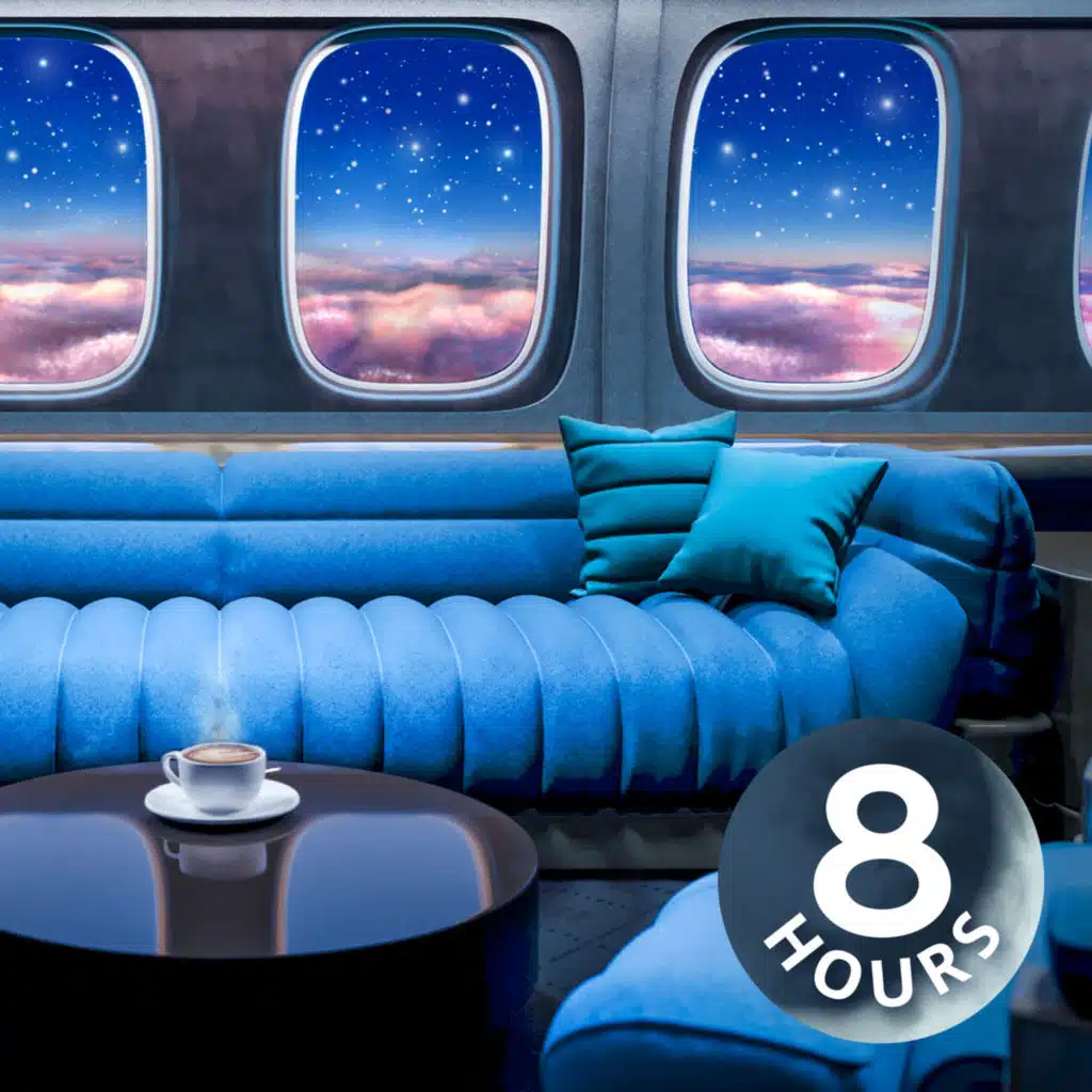 Luxury Private Jet Airplane Sounds for Sleeping | 8 Hours