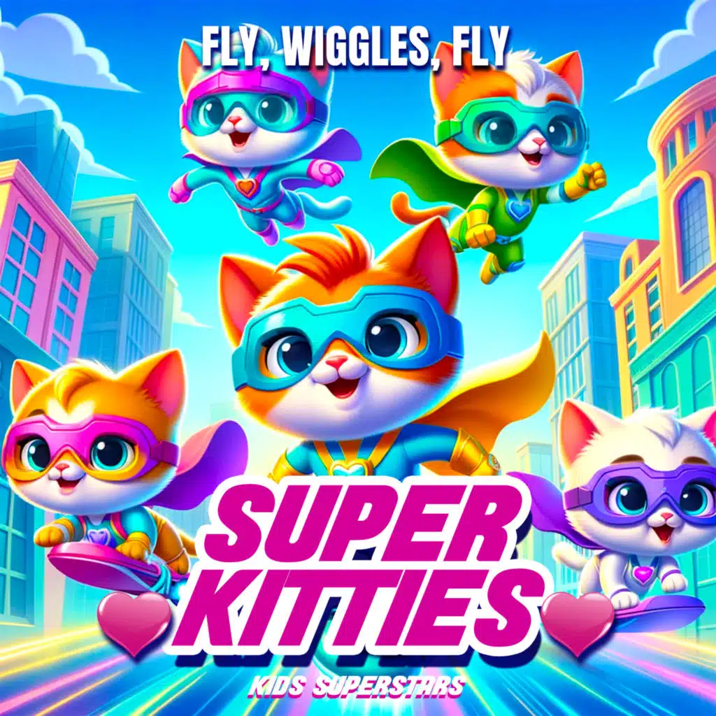 Super Kitties - Fly, Wiggles, Fly