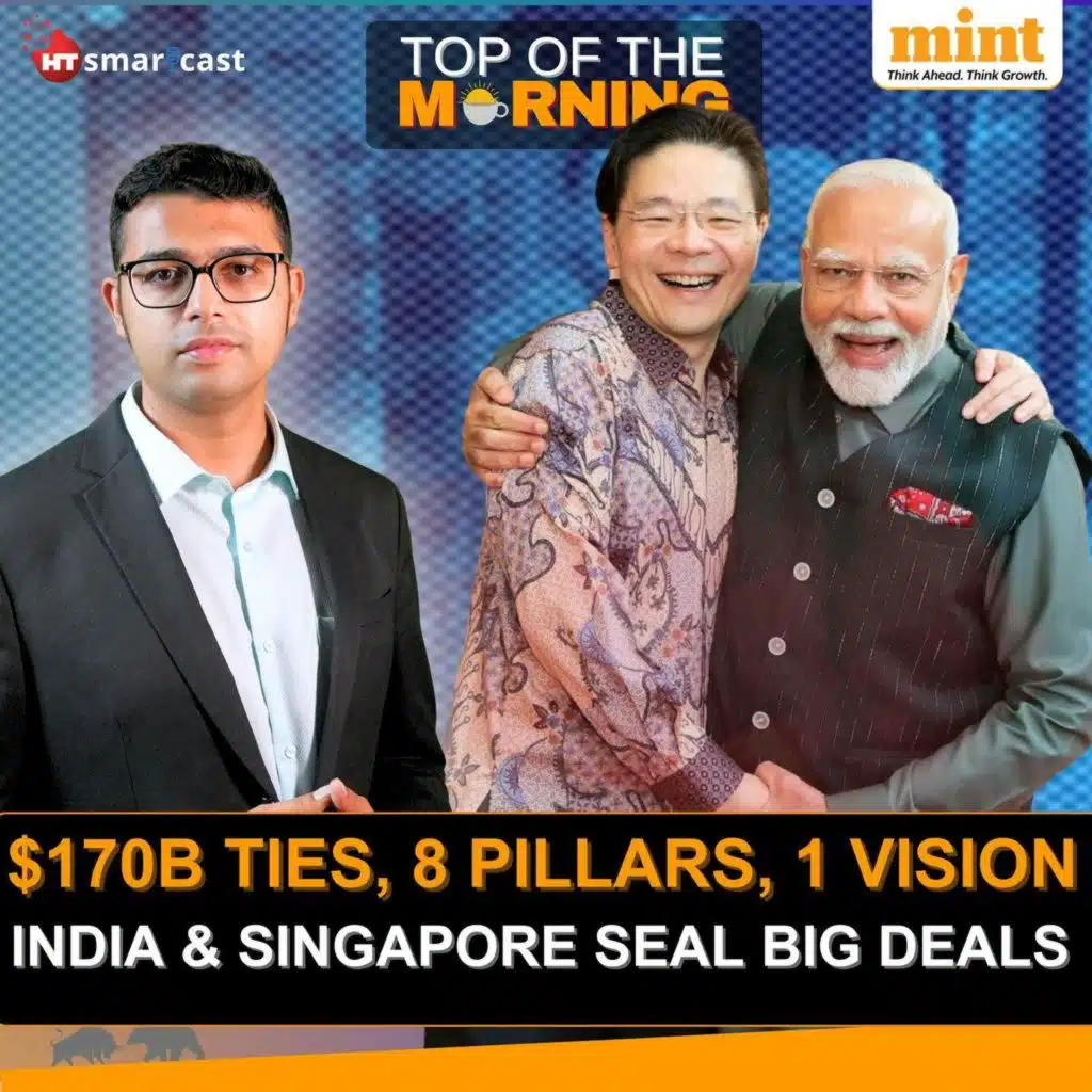 Swiggy, Zomato hike fees | Ola stake Sale | Gold slips, Stocks Jump | India & Singapore Seal Big Deals