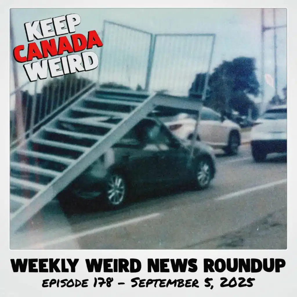 KEEP CANADA WEIRD - 178 - 2025/09/04 - STAIRS, Francis the Pig, downspouts, and a beat down