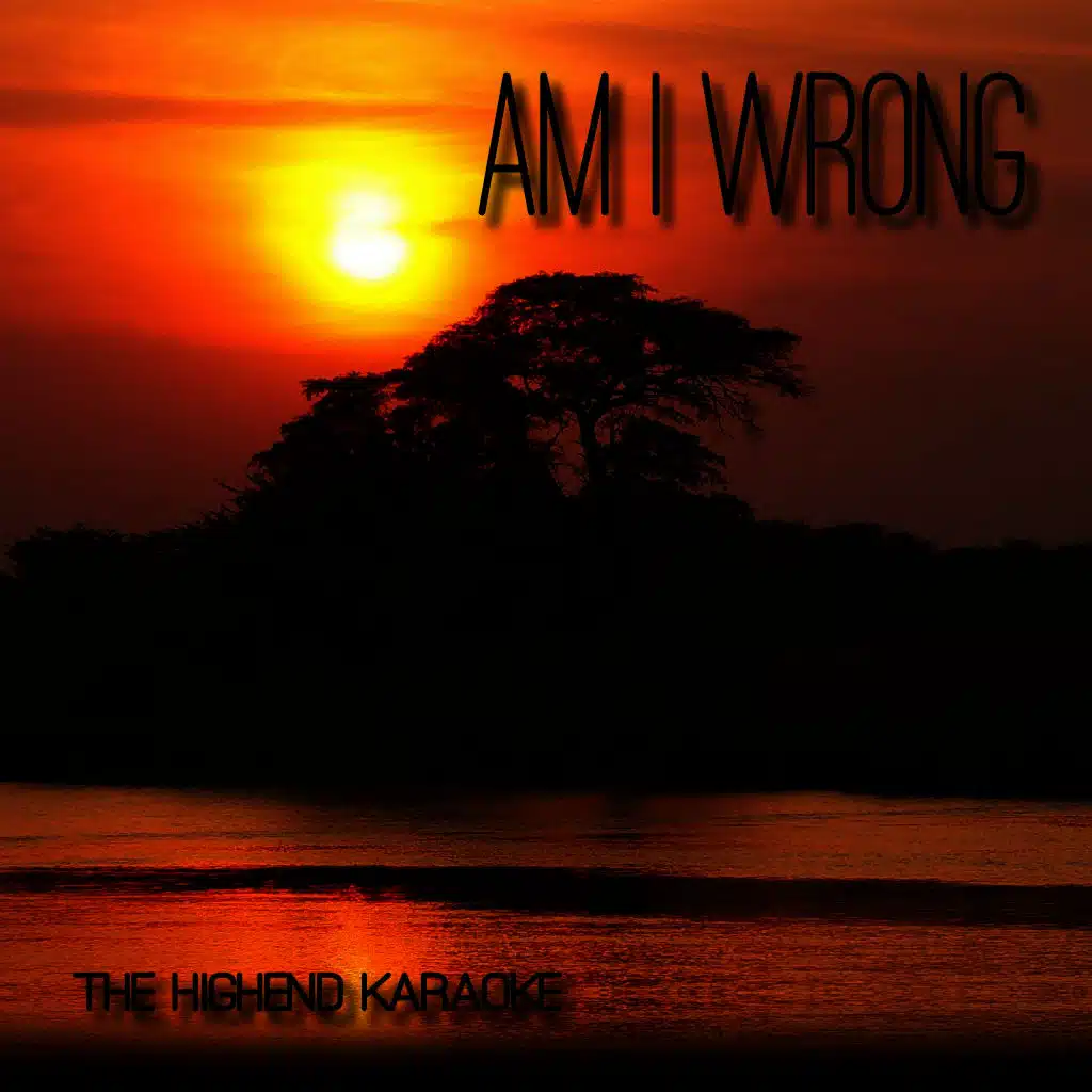 Am I Wrong-Instrumental (Instrumental Version Low Key)
