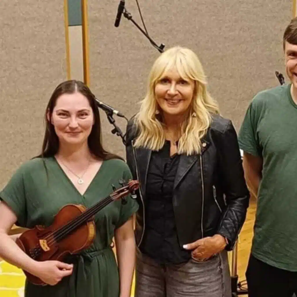 Zoe Conway, John McIntyre and Edwina Guckian