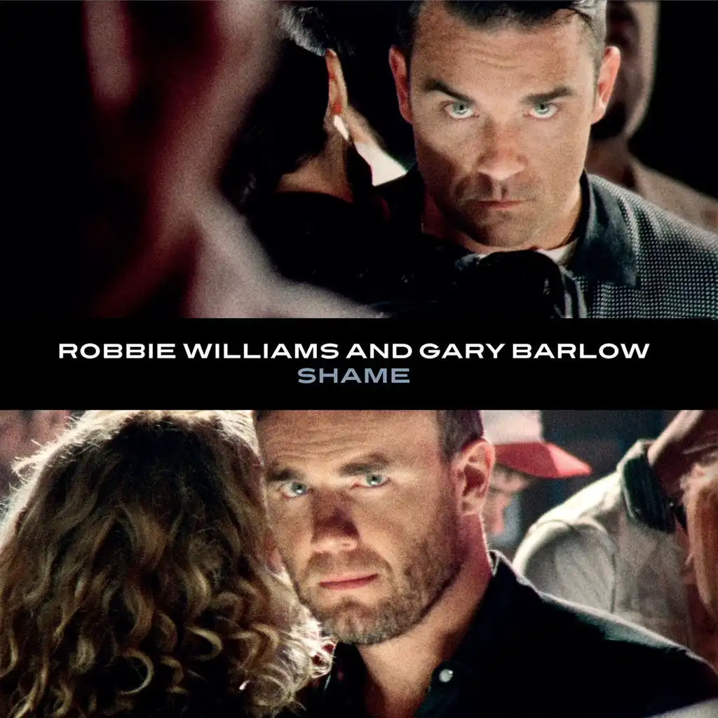 Robbie Williams and Gary Barlow