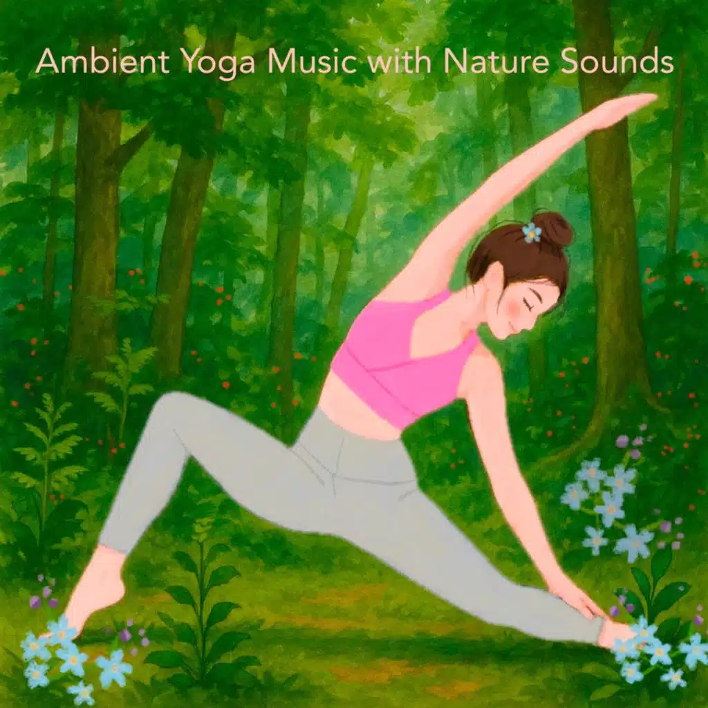 고요한 숲속의 요가 피아노