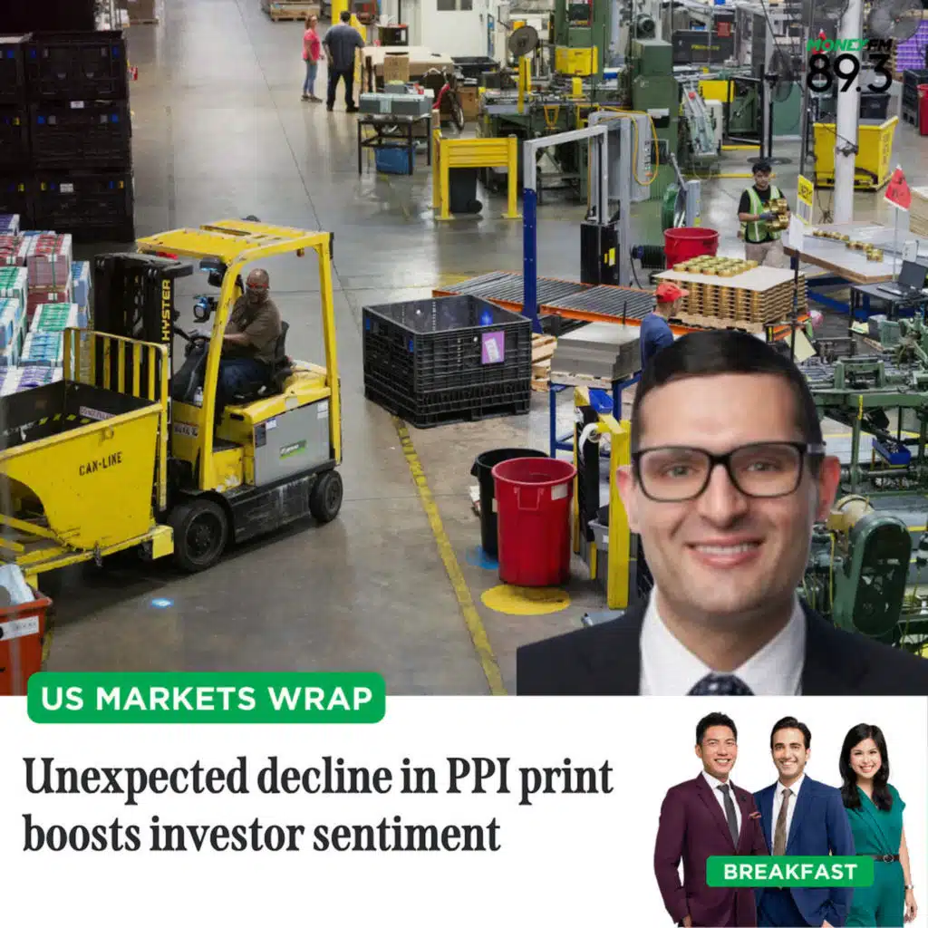 US Markets Wrap: Unexpected drop in wholesale prices boosts investor sentiment