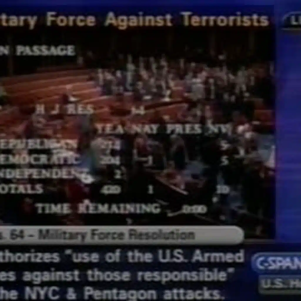 Congress and 9/11: "We are not Democrats or Republicans. We are Americans"