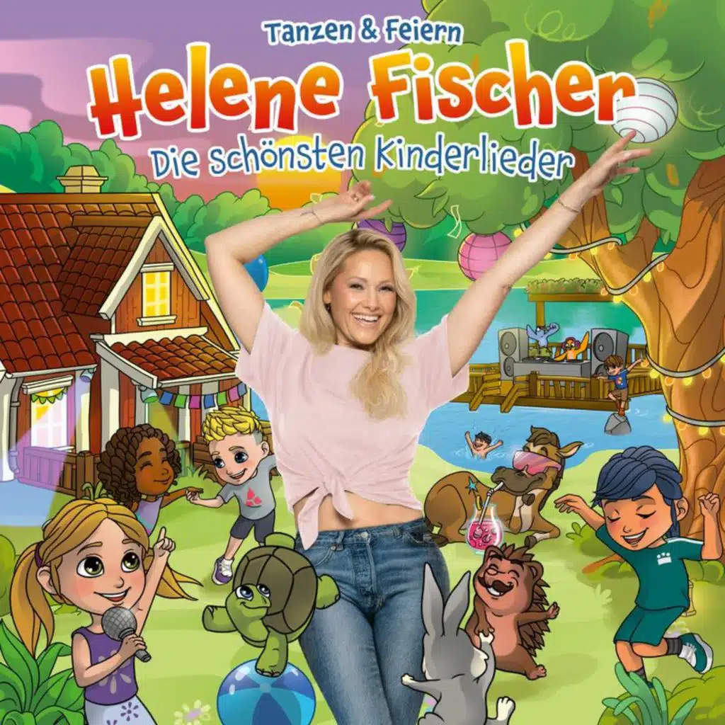 Die Affen rasen durch den Wald