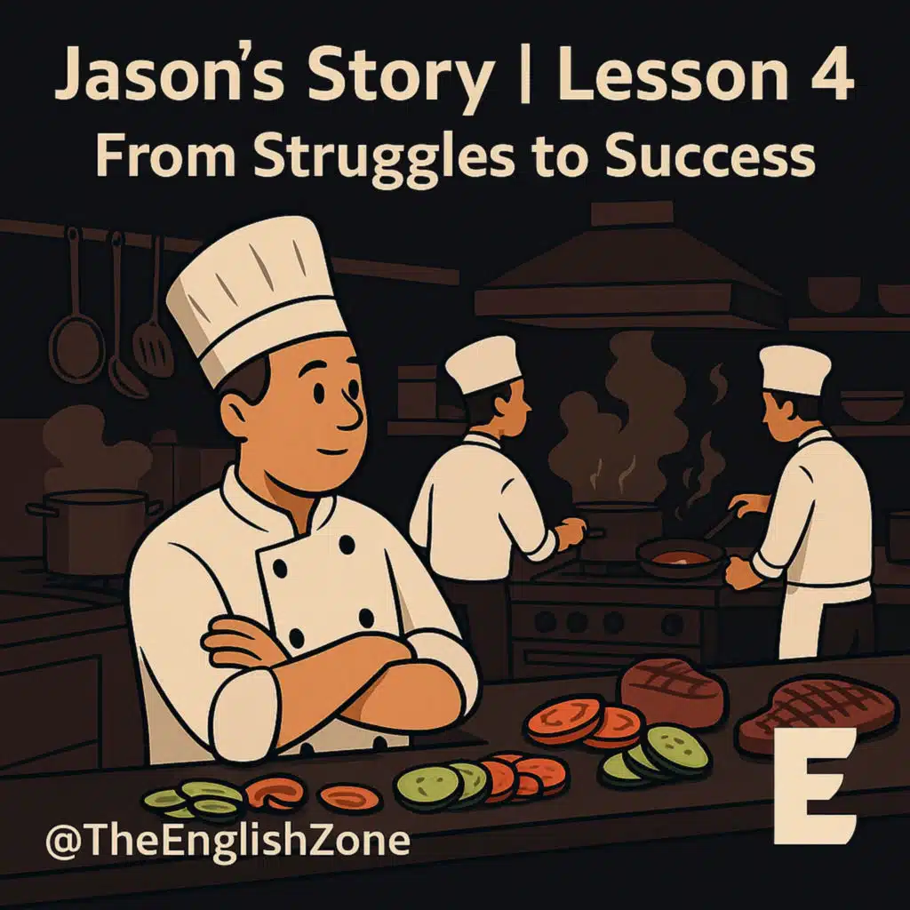 224. Jason’s Struggle to Success | Practice Past Tense the easy way
