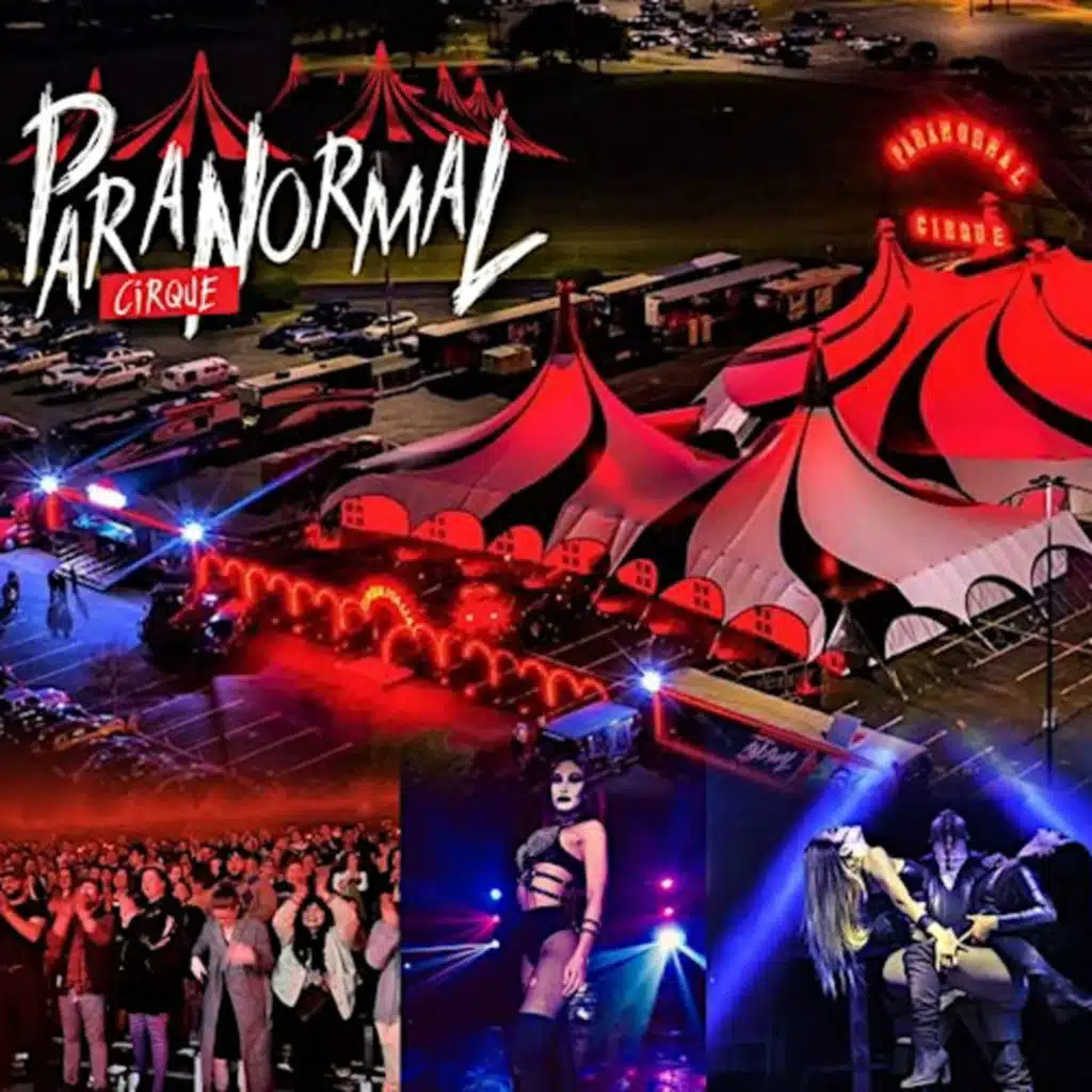 I went to a fun event last night Paranormal Circus 