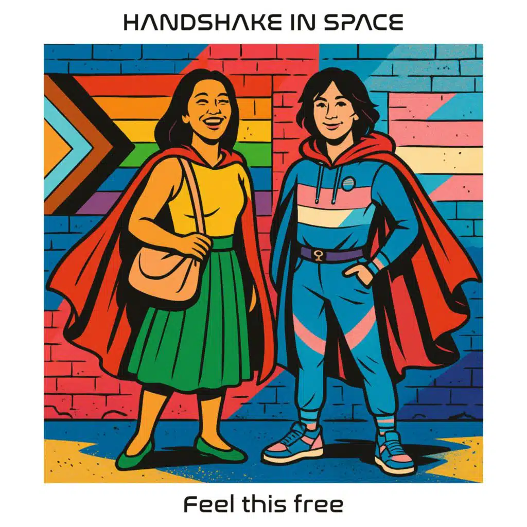 HANDSHAKE IN SPACE