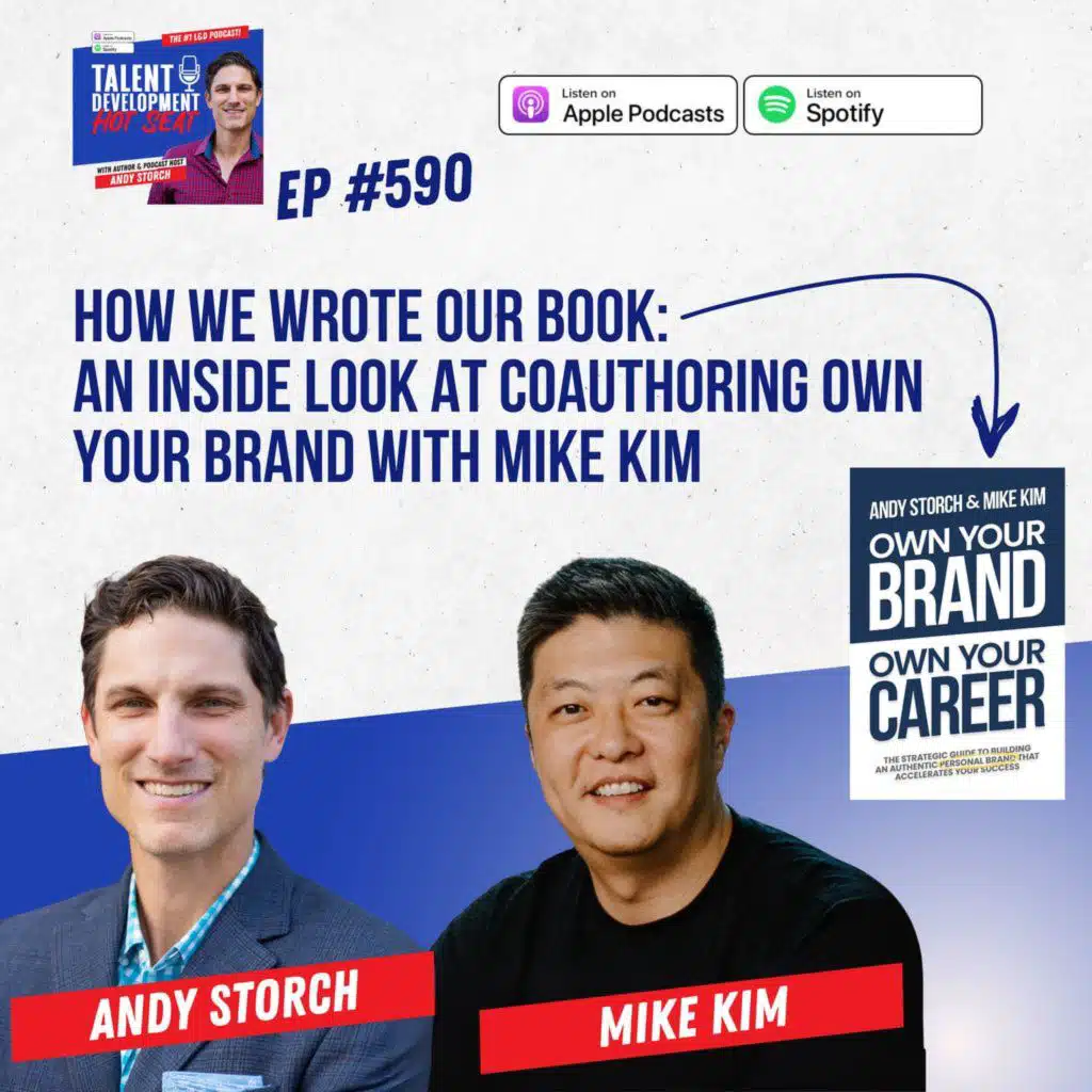 How We Wrote Our Book: an inside look at coauthoring Own Your Brand with Mike Kim