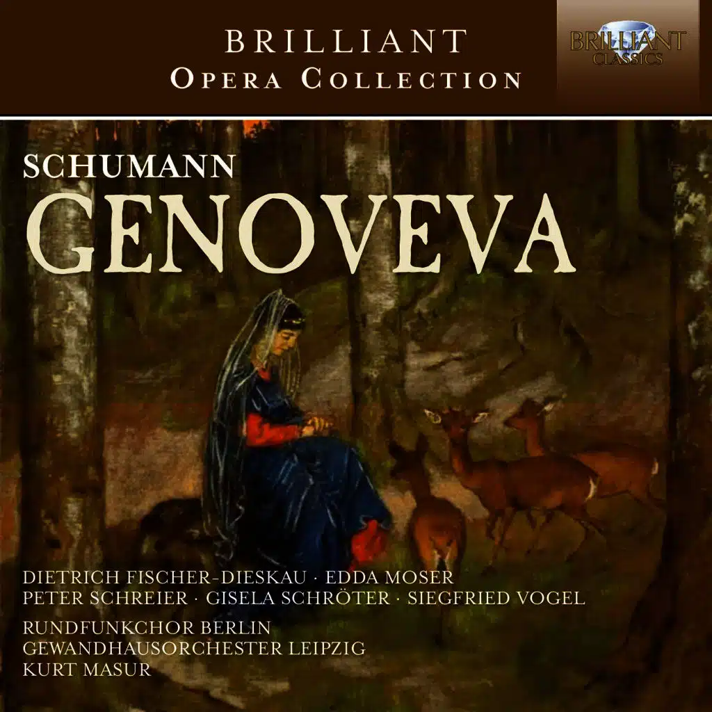 Genoveva, Op. 81, Act I: No. 7, Finale. "Sieh da, welch feiner Rittersmann!" & "Was hab ich getan" & "Du läßt die arme Frau allein" & "Mit neuem Leben erfüllst du mich wieder" (Golo/Margaretha)