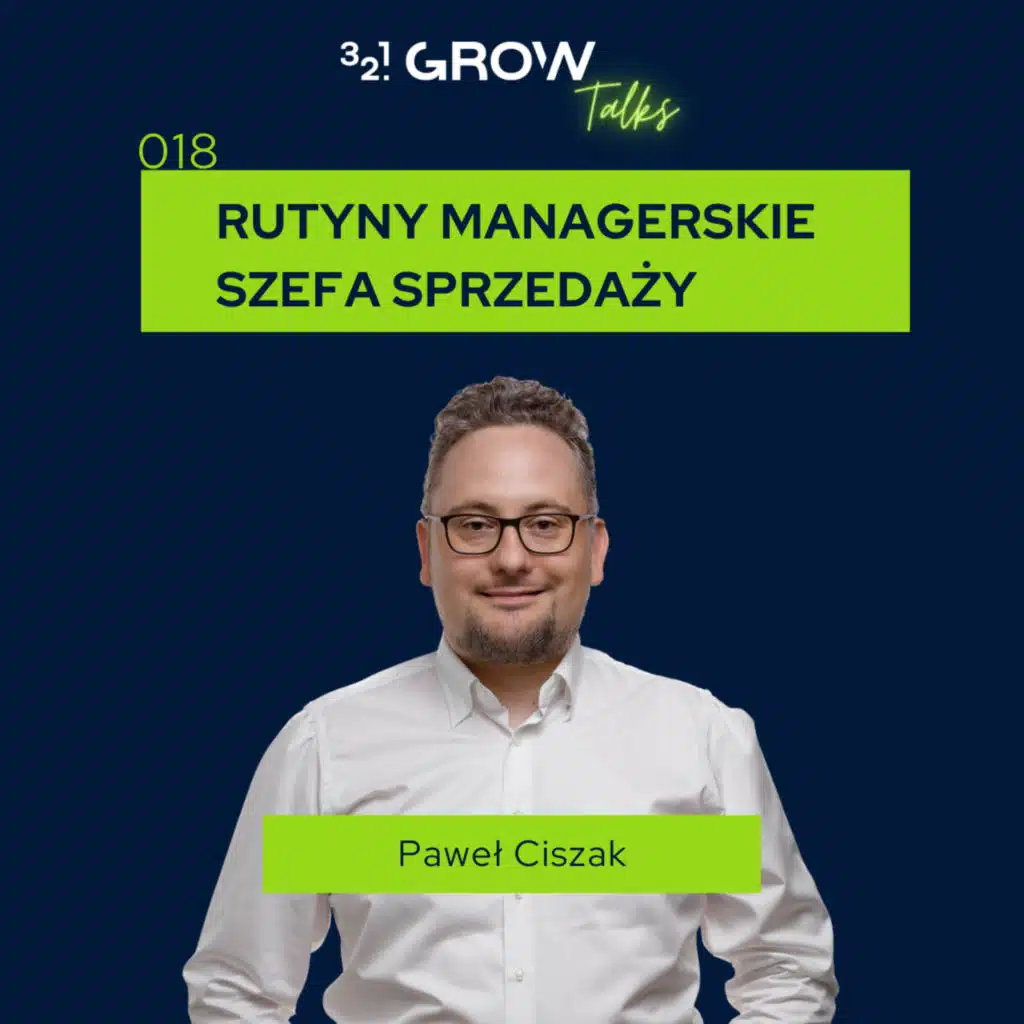 018 Rutyny managerskie szefa sprzedaży