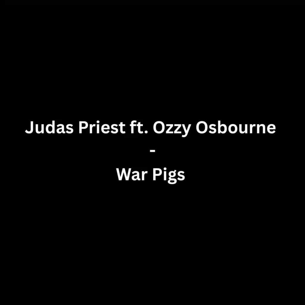 War Pigs (Charity Version)