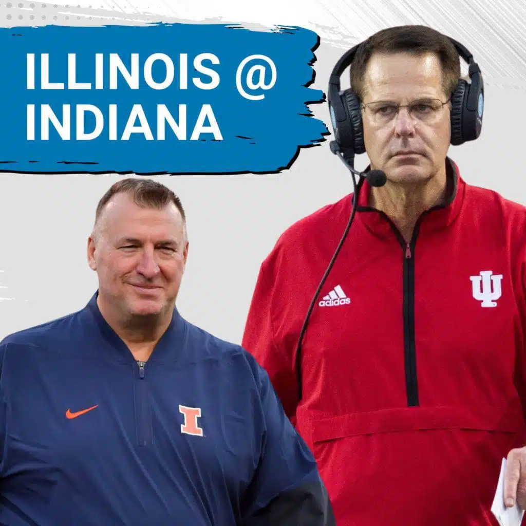 MAKE-OR-BREAK: #9 Illinois at #19 Indiana a College Football PLAYOFF ELIMINATION Game Saturday?