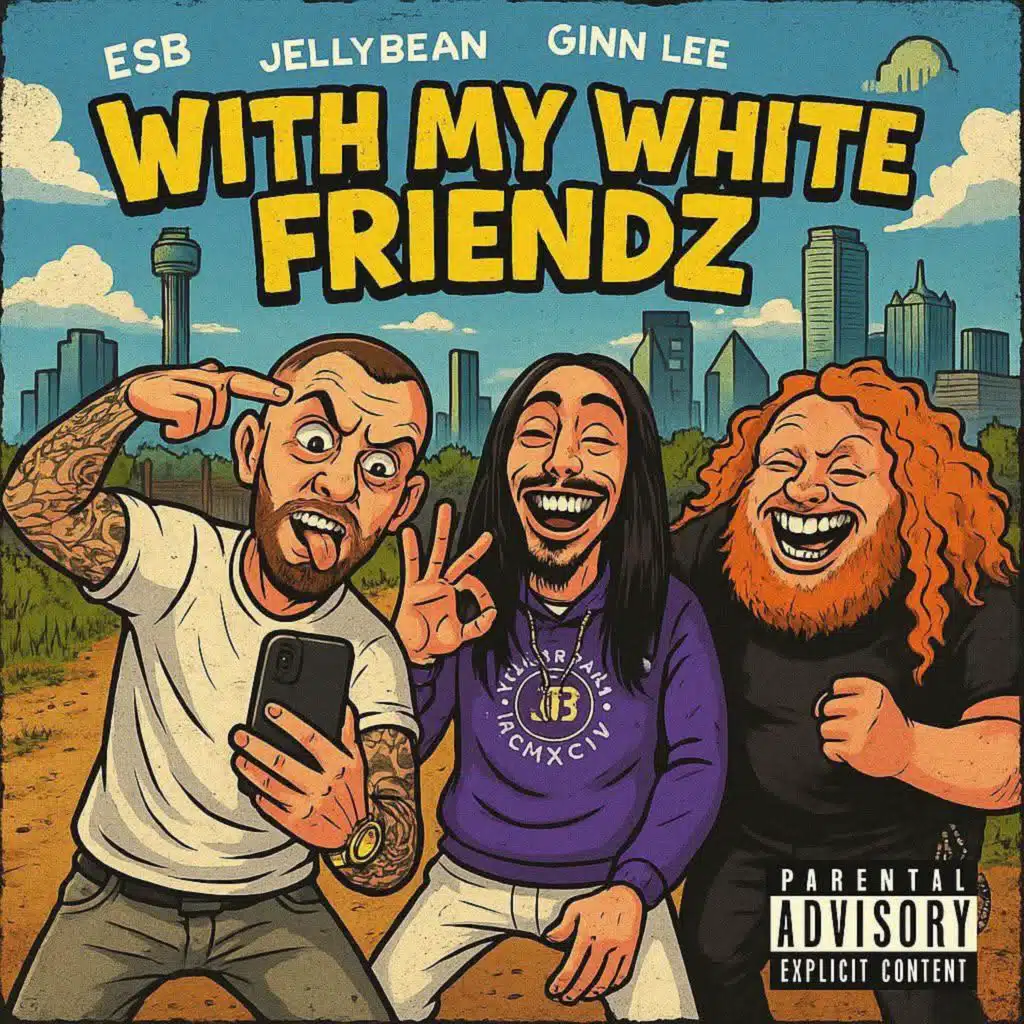 With My White Friendz (feat. Mosswood Music ESB, Ginn Lee & Tweek)