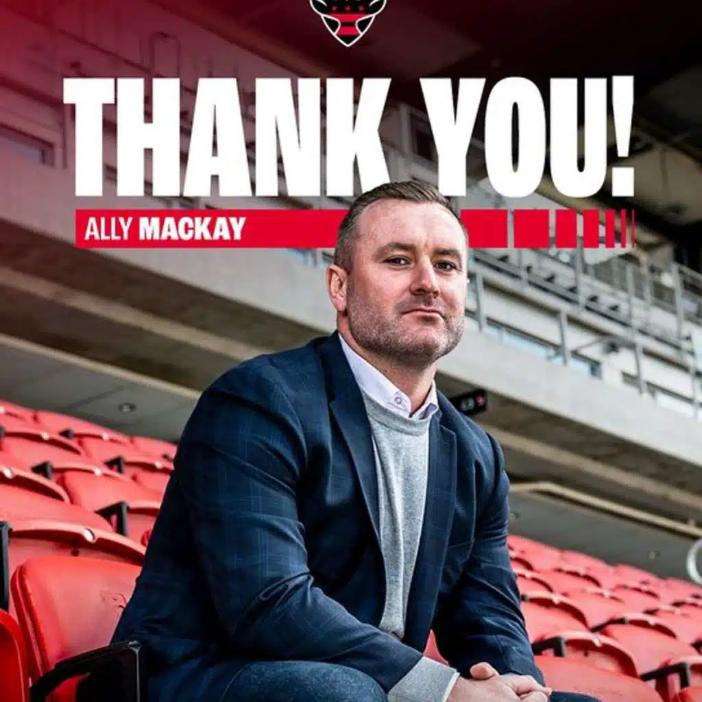 Ally Mackay is OUT at D.C. United