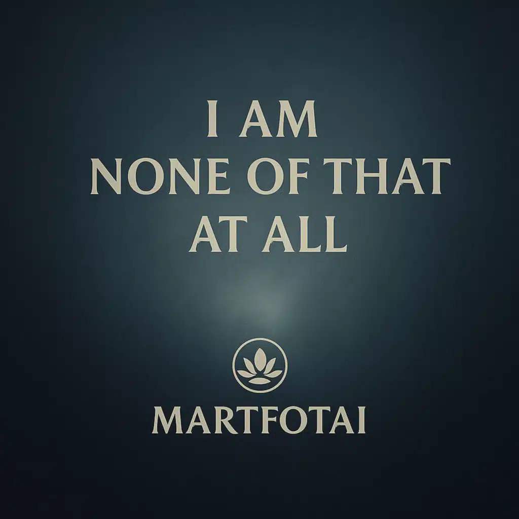 S7/E53: Martfotai - I Am None of That at All - What Cannot Be Touched by Thought, Label, or Form