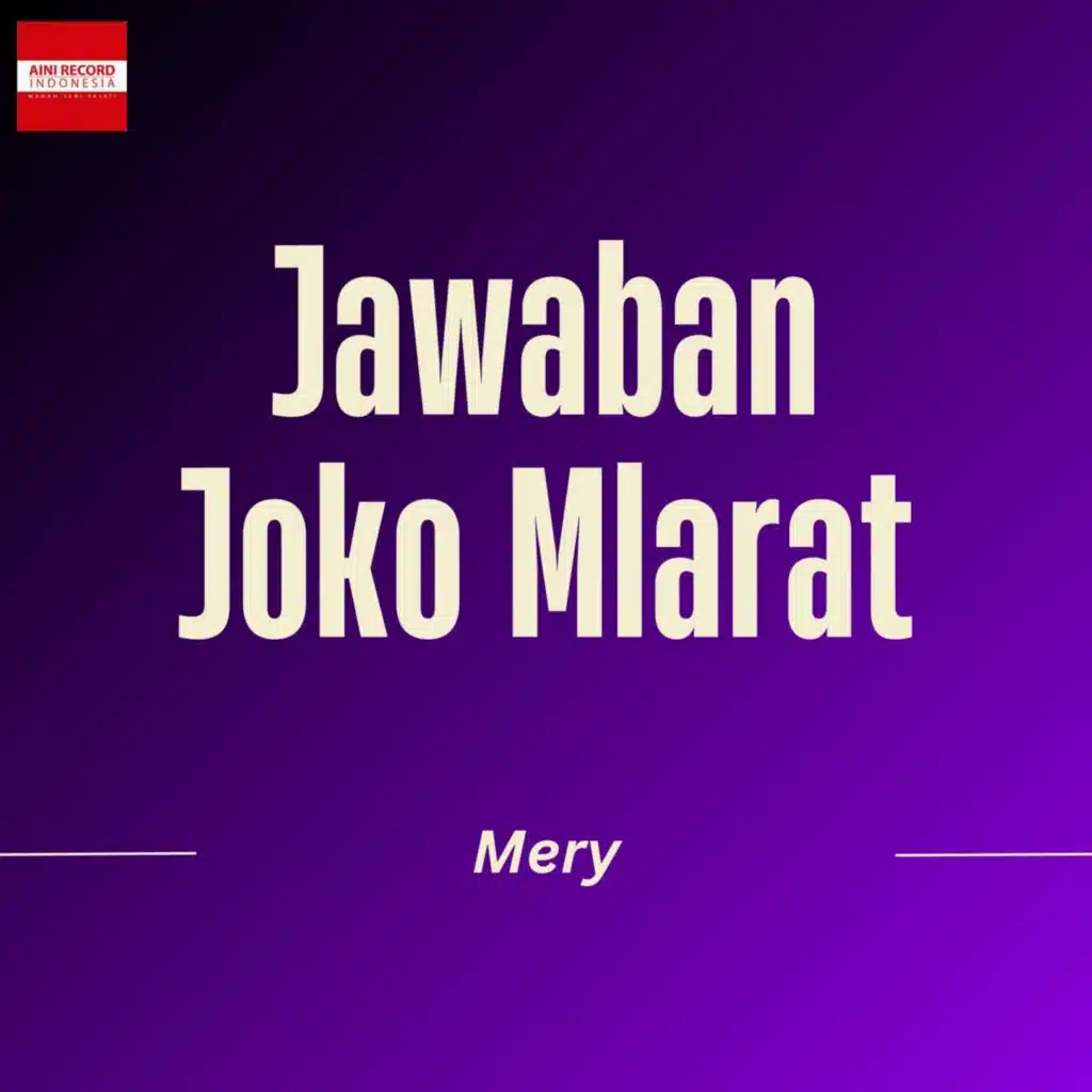 Jawaban Joko Mlarat