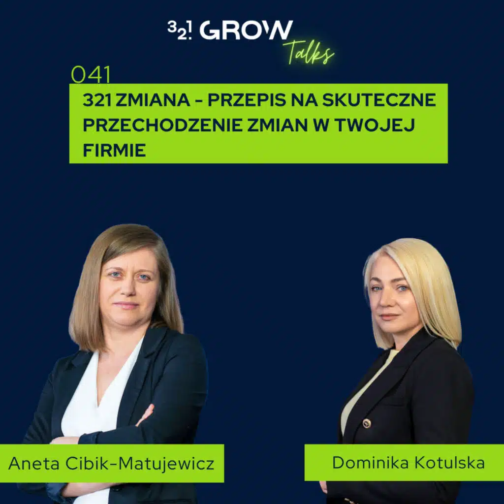 041 321 Zmiana - Przepis na skuteczne przechodzenie zmian w Twojej firmie