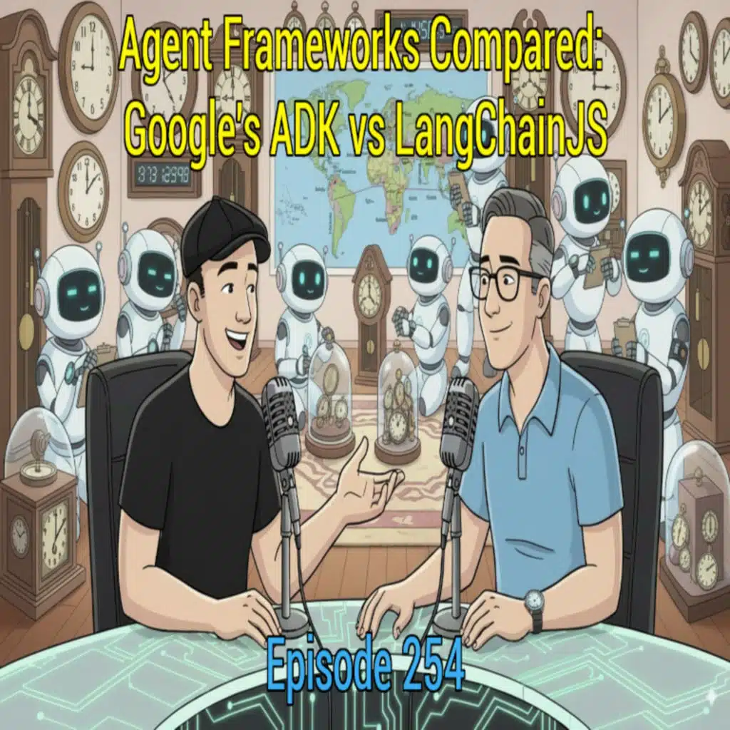 Episode 254 - Agent Frameworks Compared: Google's ADK vs LangChainJS
