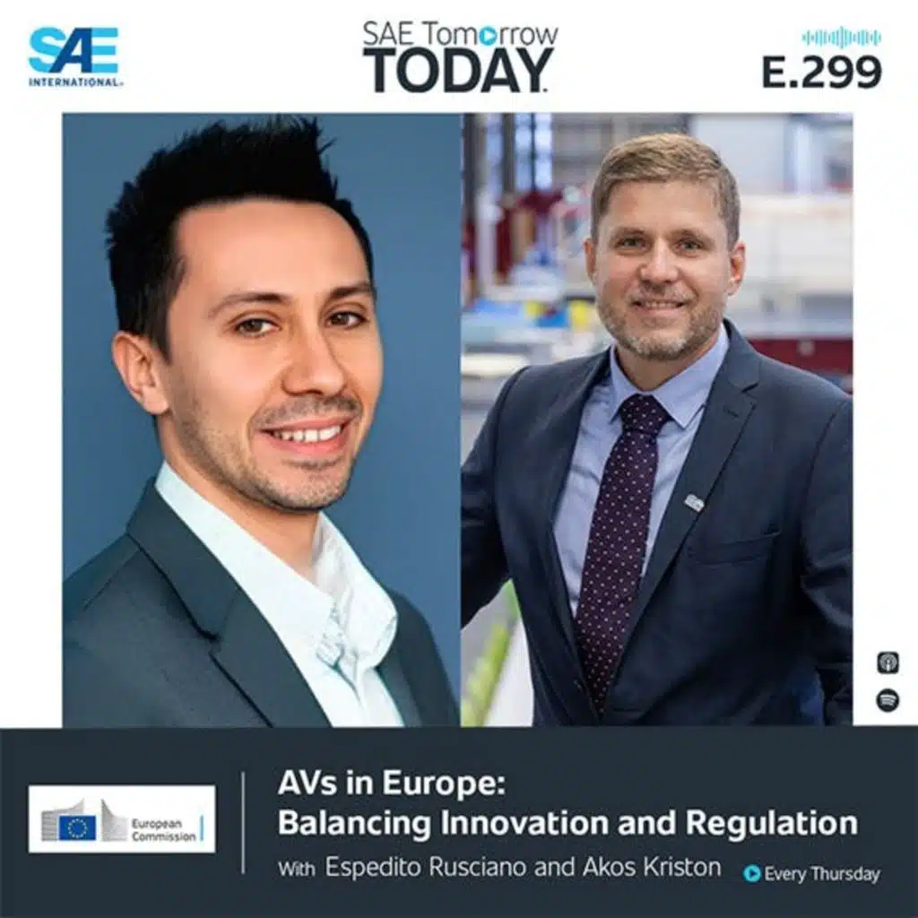 299. AVs in Europe: Balancing Innovation and Regulation