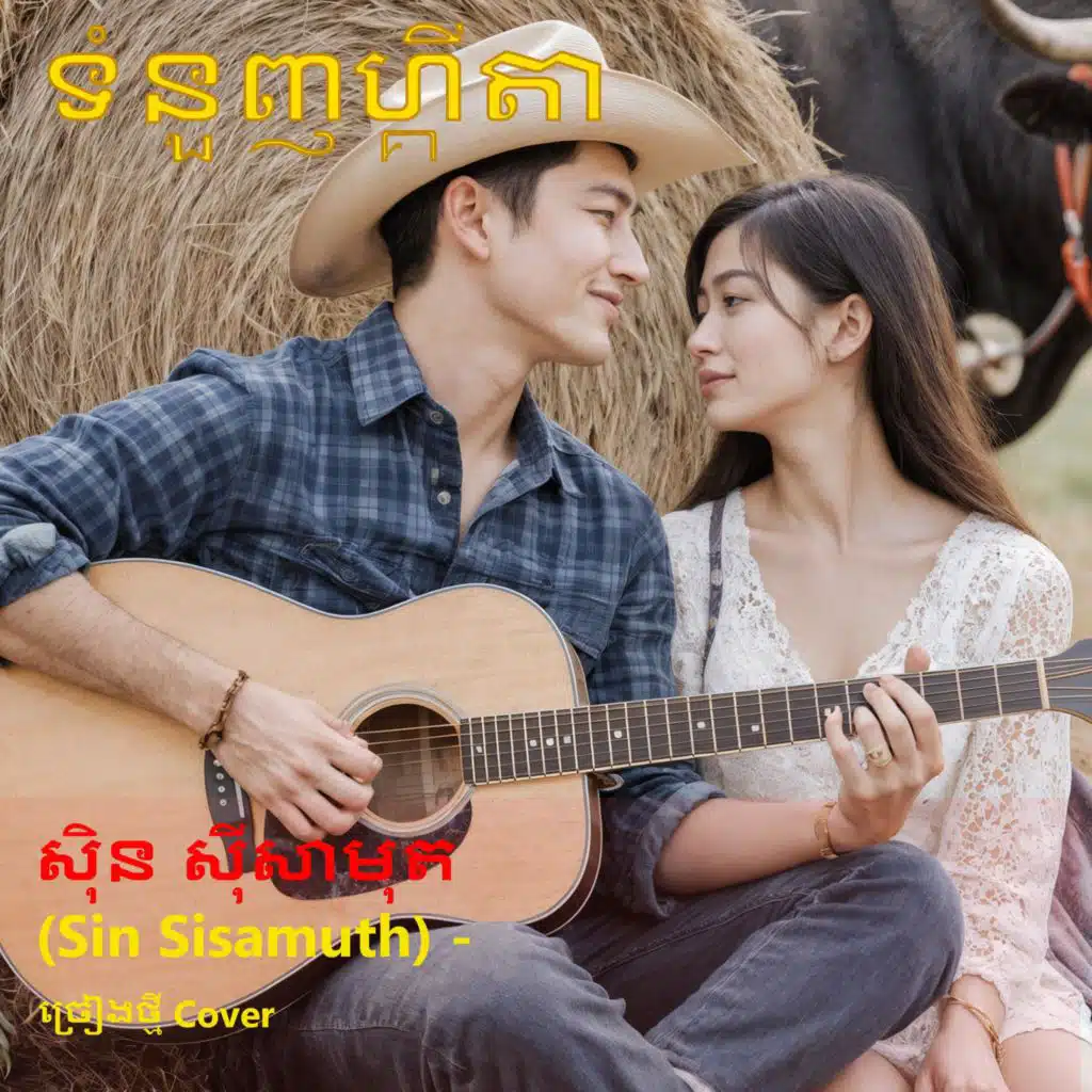 បទ ទំនួញហ្គីតា - សំនៀងដេីម ស៊ីន ស៊ីសាមុត (ច្រៀងថ្មី)