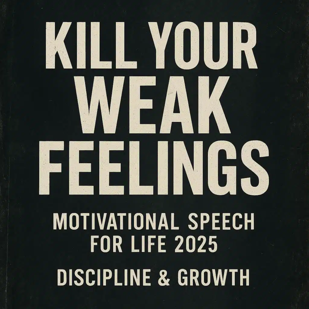 KILL YOUR WEAK FEELINGS - Motivational Speech for Life 2025 | Discipline & Growth