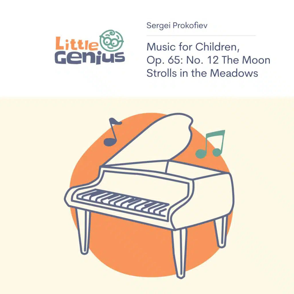 Music for Children, Op. 65: No. 12 The Moon Strolls in the Meadows