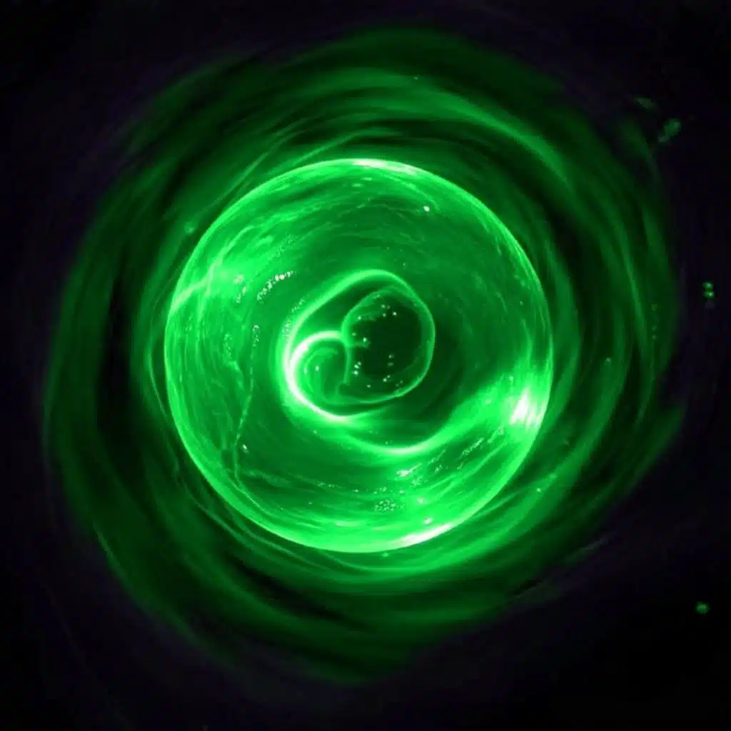 The Germ of a Green Glow