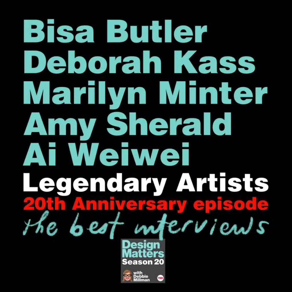 20th Anniversary celebration with legendary artists Bisa Butler, Deborah Kass, Marilyn Minter, Amy Sherald, and Ai Weiwei