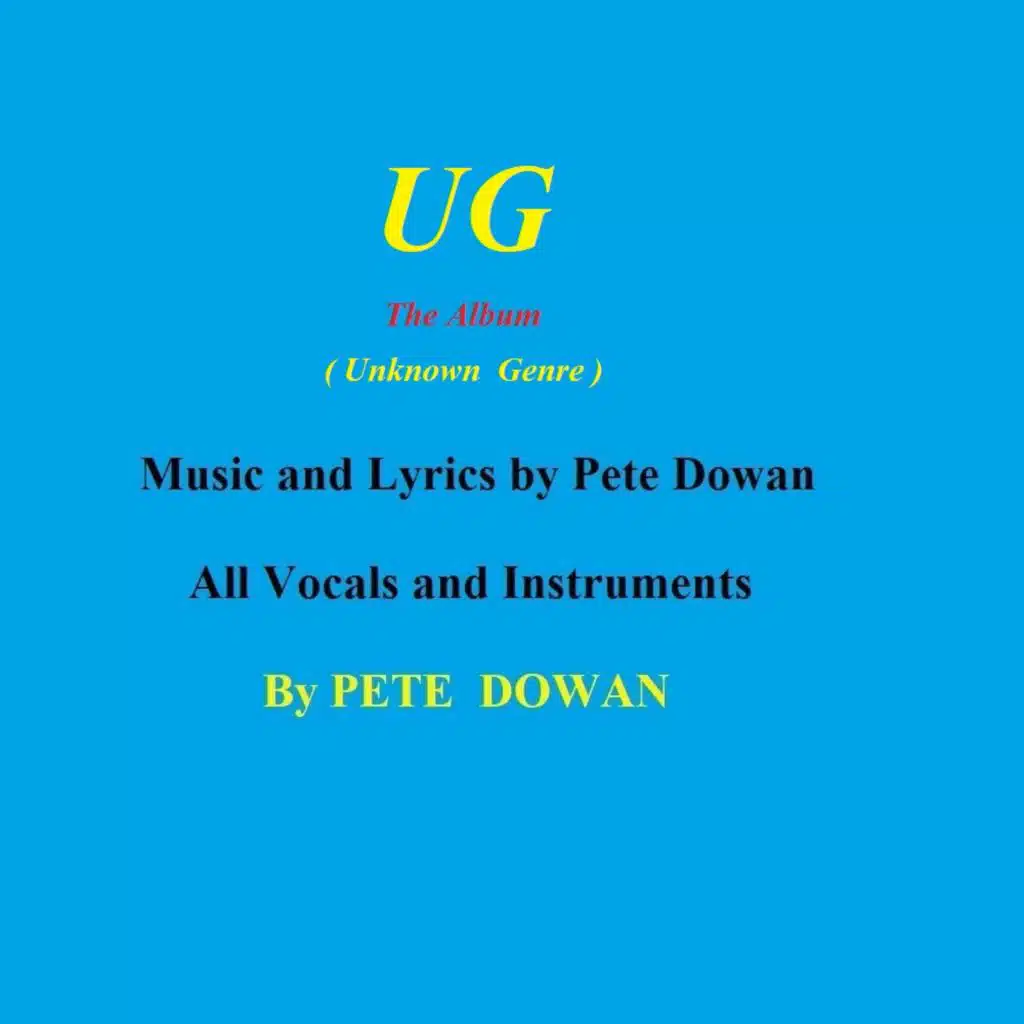 UG ... The Album (Unknown Genre)