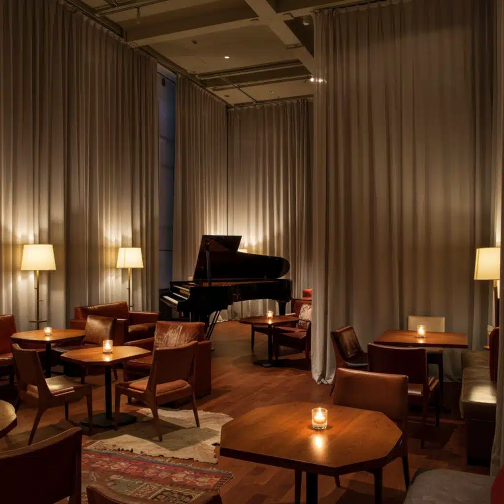 Quiet Bloom in Flickering Light