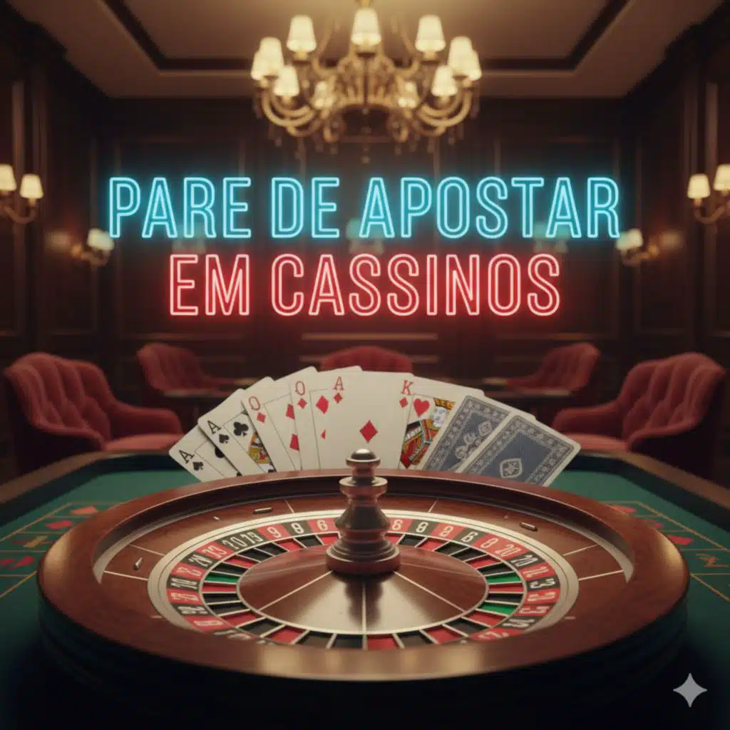 Pare de Apostar em Cassinos