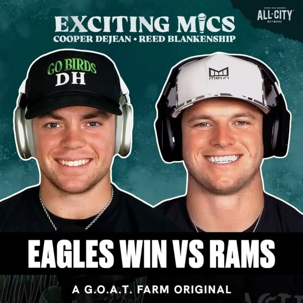 Eagles COMEBACK WIN vs Rams, Jordan Davis Blocked FG, Buccaneers Preview | Exciting Mics Ep. 14