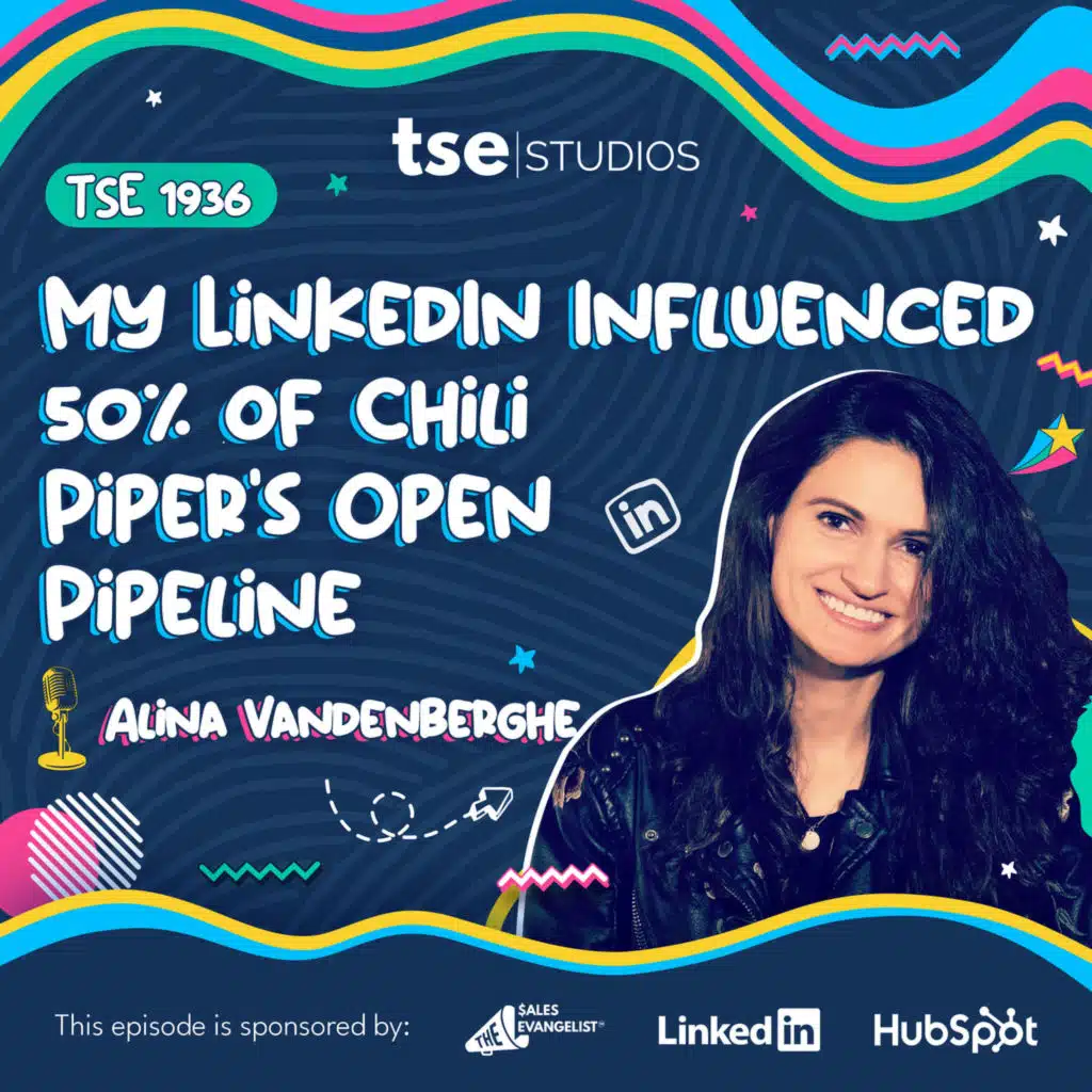 My LinkedIn Influenced 50% of Chili Piper’s Open Pipeline | Alina Vandenberghe - 1936