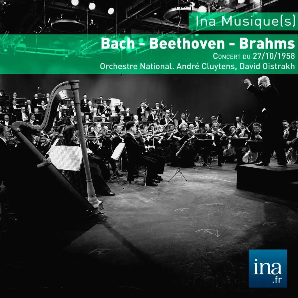 Annonce: J. Brahms - Concerto pour violon et orchestre en Ré Majeur, Op. 77