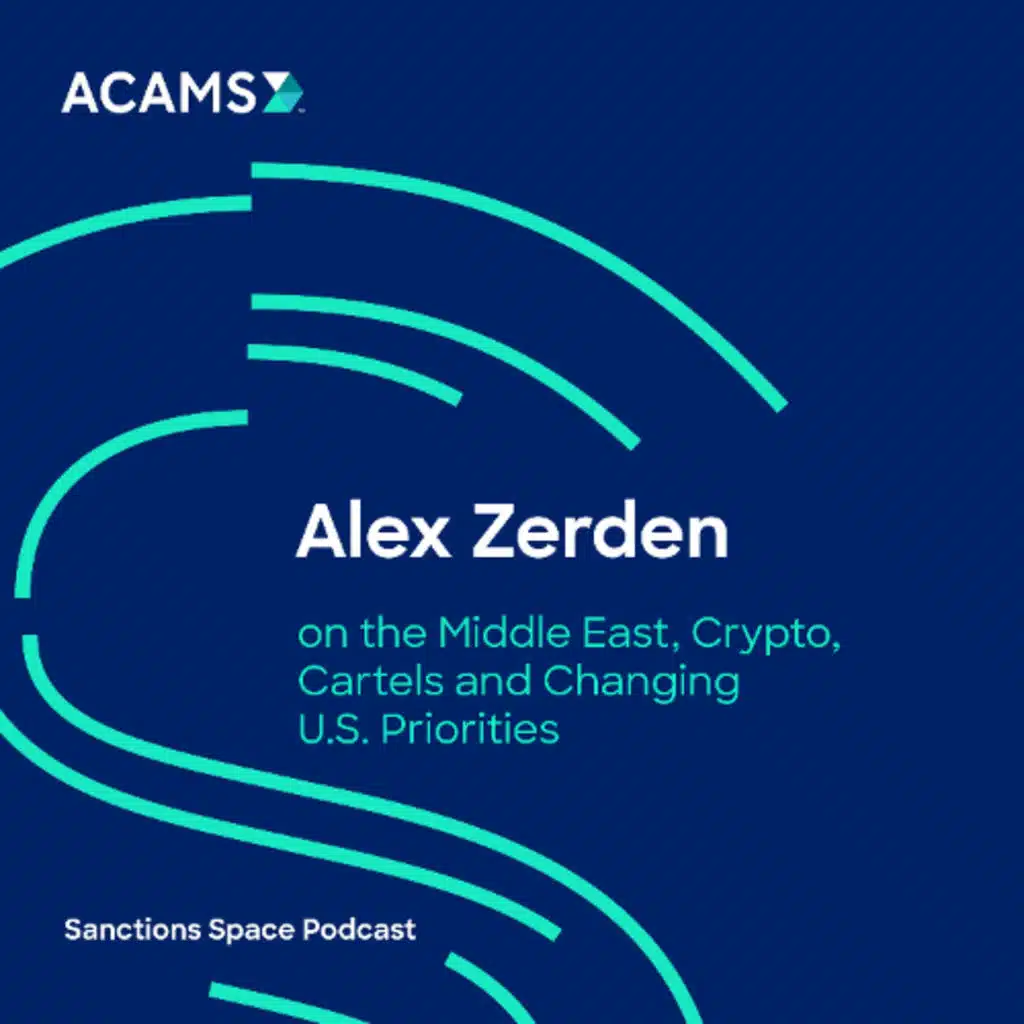 Alex Zerden on the Middle East, Crypto, Cartels and Changing U.S. Priorities