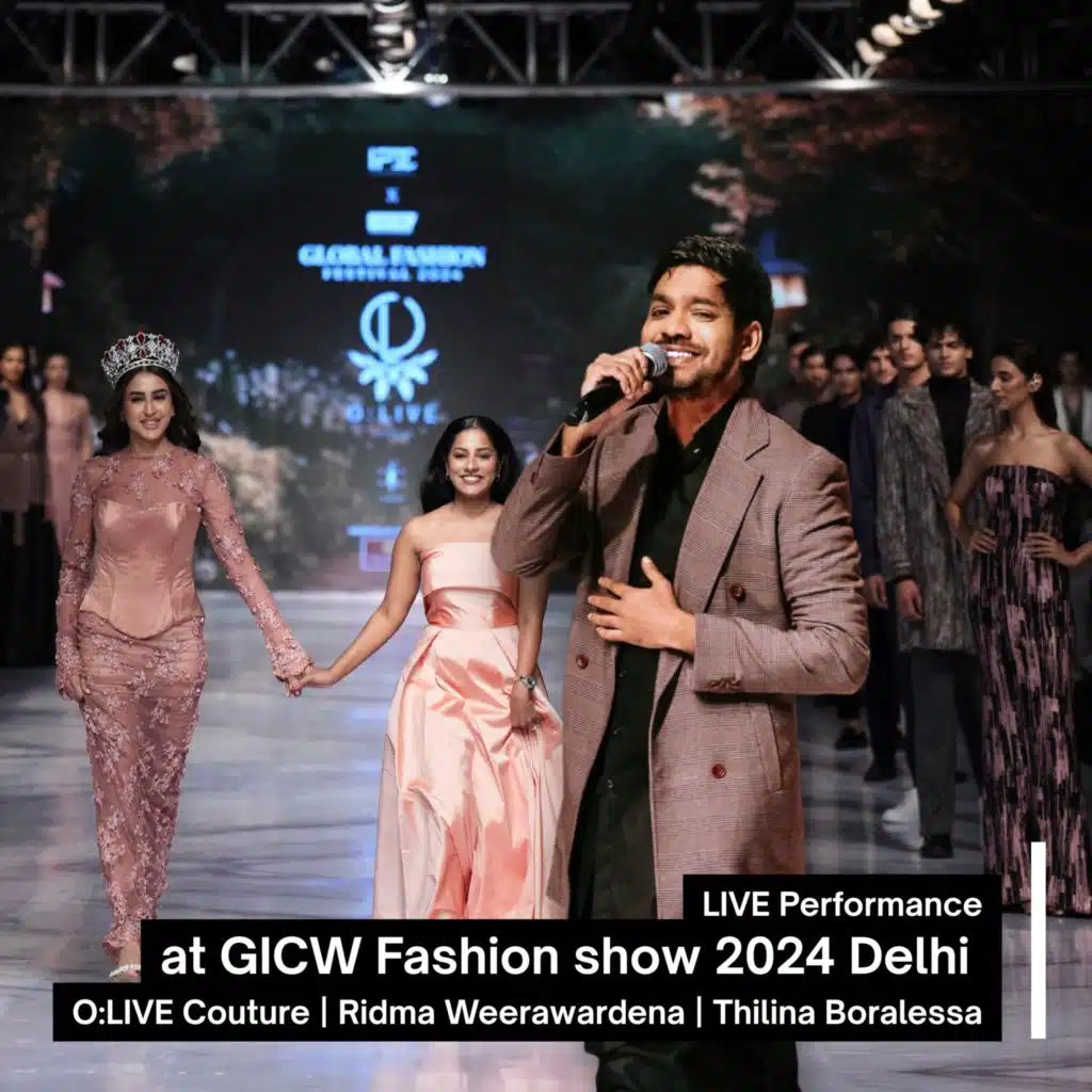 LIVE Performance at GICW Fashion show 2024 Delhi (Olive Couture)