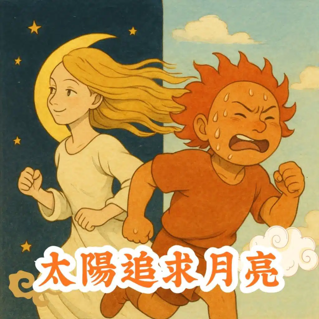 月亮物語系列 - ☀️ 太陽追求月亮(台灣傳奇）