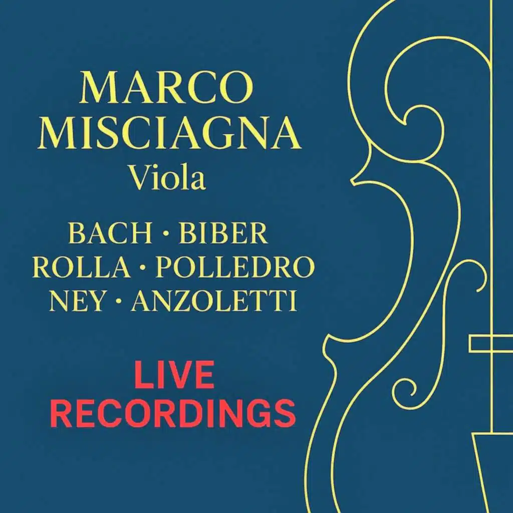 Marco Misciagna: Viola Solos - Live Recordings
