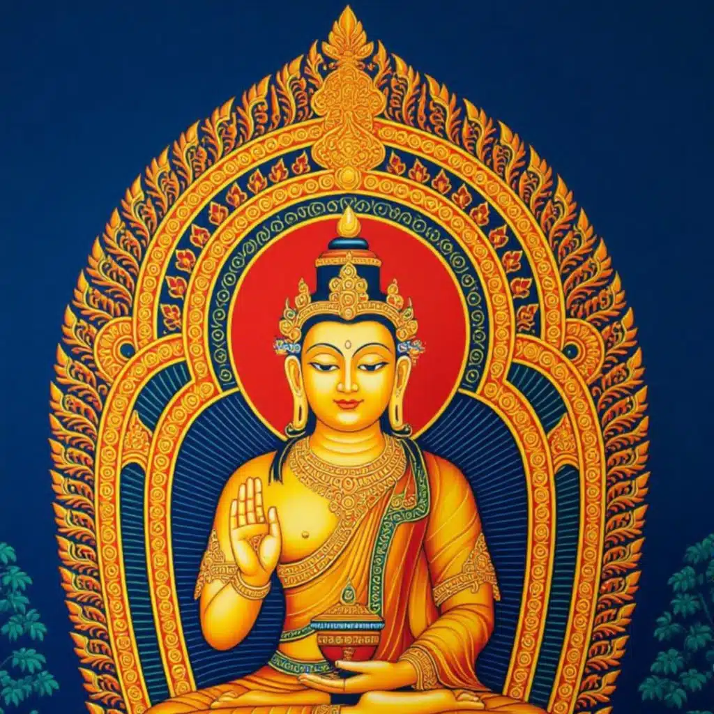 Kandy Monastery Buddhist Meditation