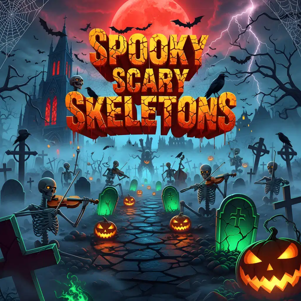 Spooky Scary Skeletons, Screaming Halloween & Creepy Sounds Effects