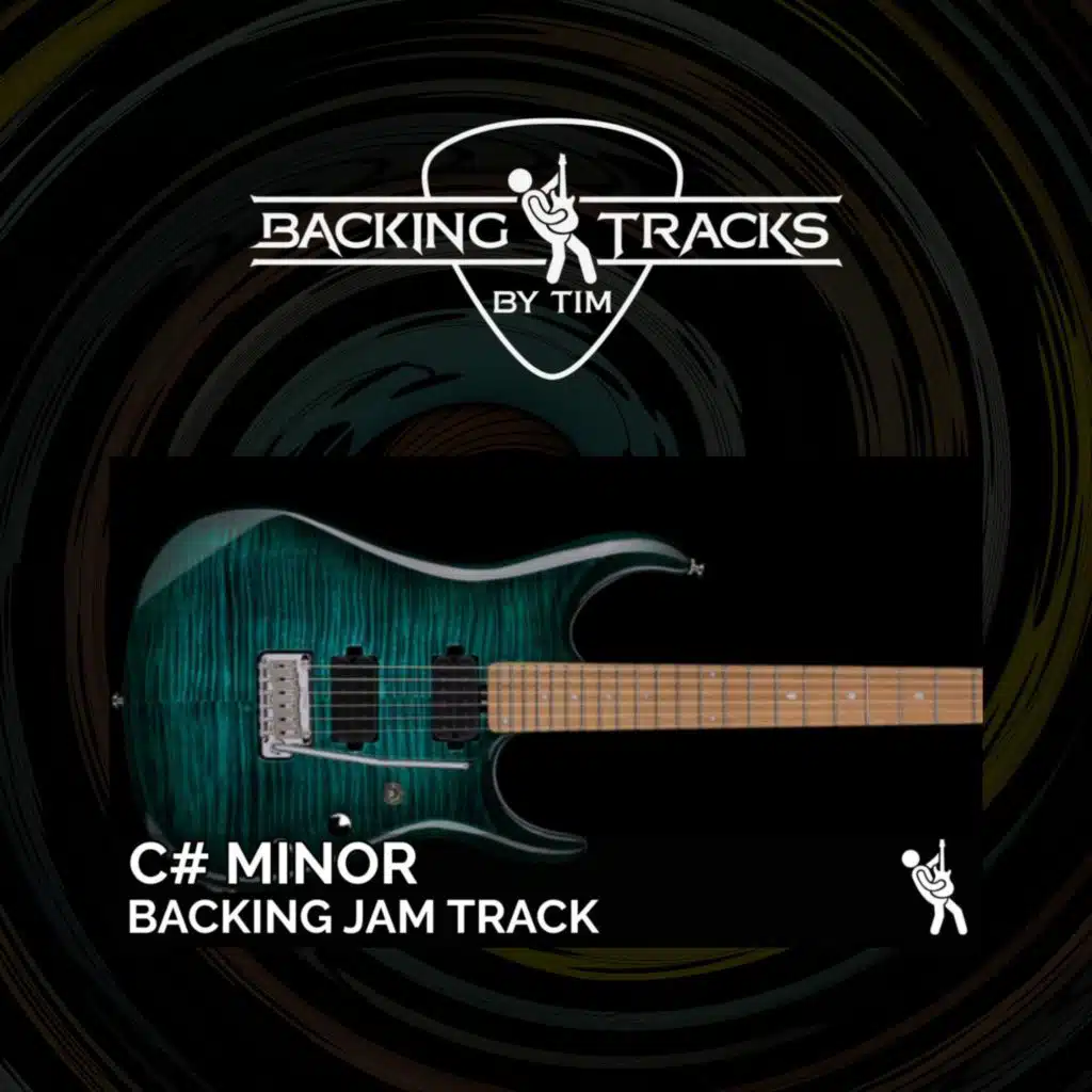Dream Theater Inspired Modern Metal Guitar Backing Track Jam in C# Harmonic Minor | 115 BPM